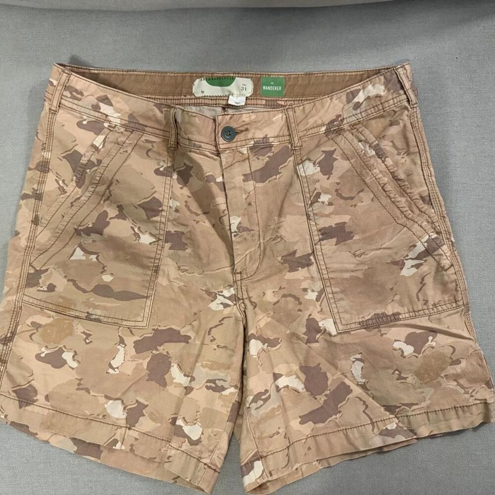 Anthropologie Women's Brown and Tan Shorts